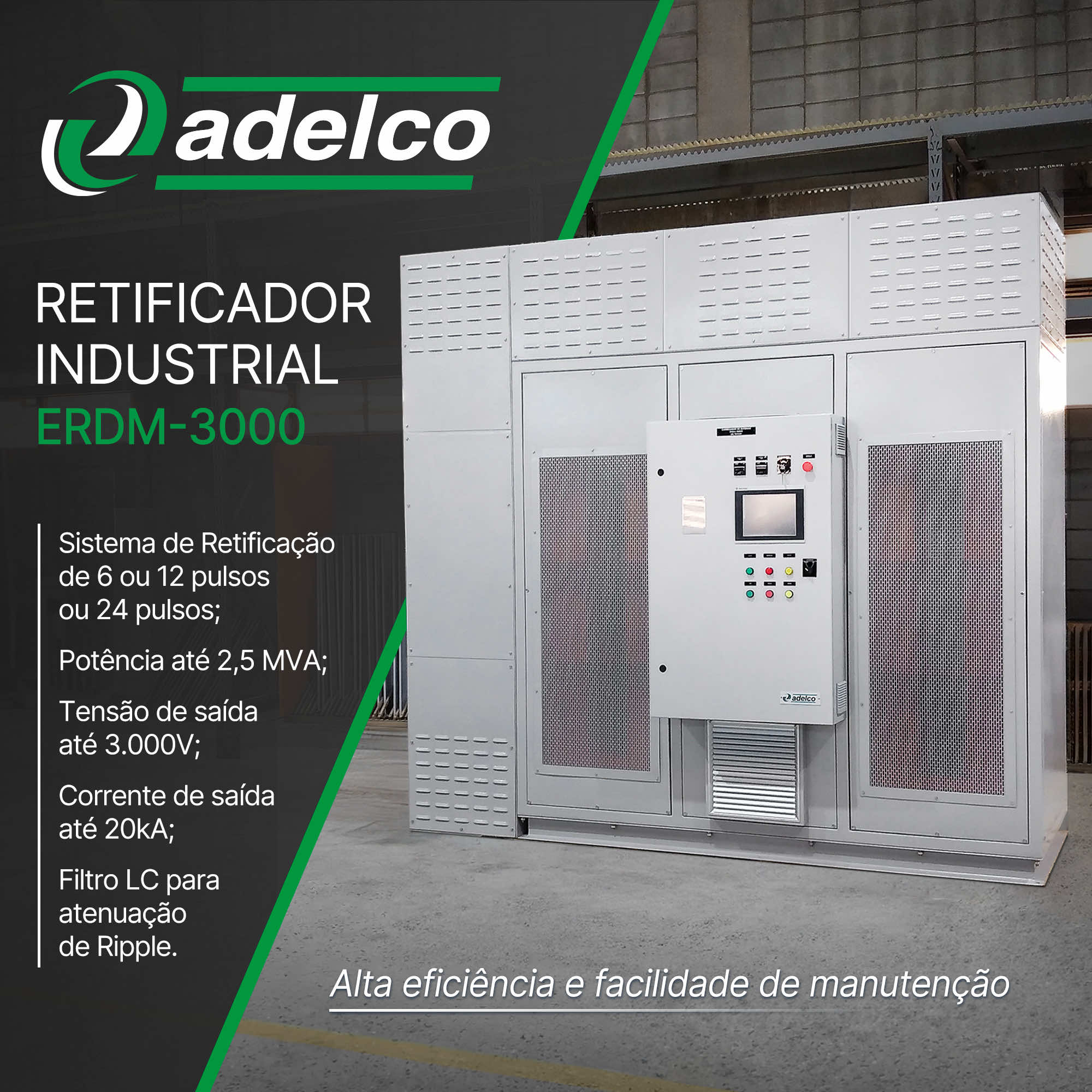 Maximizando a Eficiência Energética: O Retificador Industrial ERDM-3000 ...